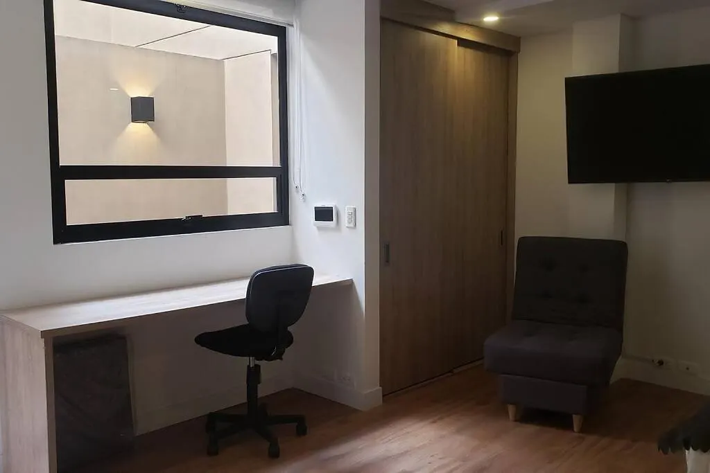 New Modern Studio, Amazing Area Of La Candelaria Apartment Bogota
