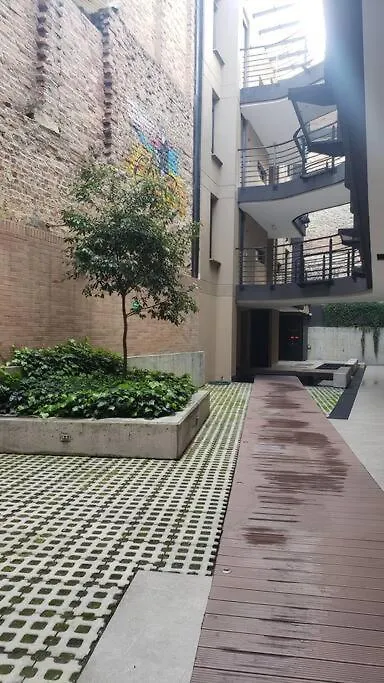 New Modern Studio, Amazing Area Of La Candelaria Apartment Bogota