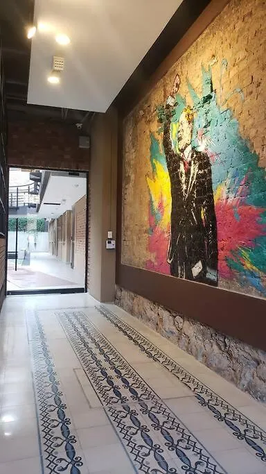 New Modern Studio, Amazing Area Of La Candelaria Apartment Bogota 0*,