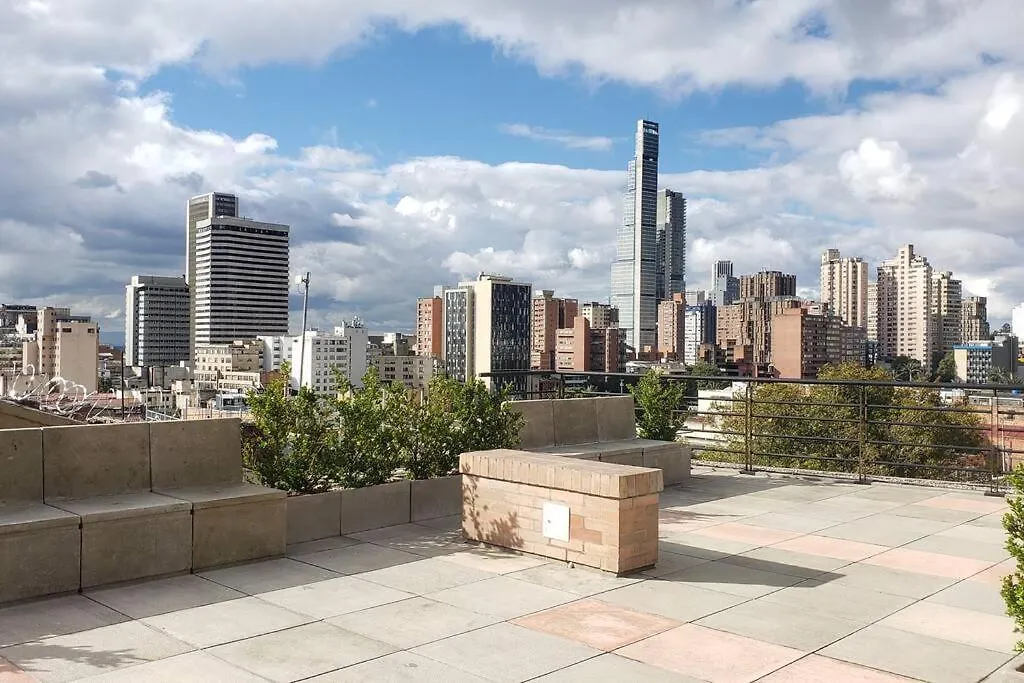 New Modern Studio, Amazing Area Of La Candelaria Apartment Bogota